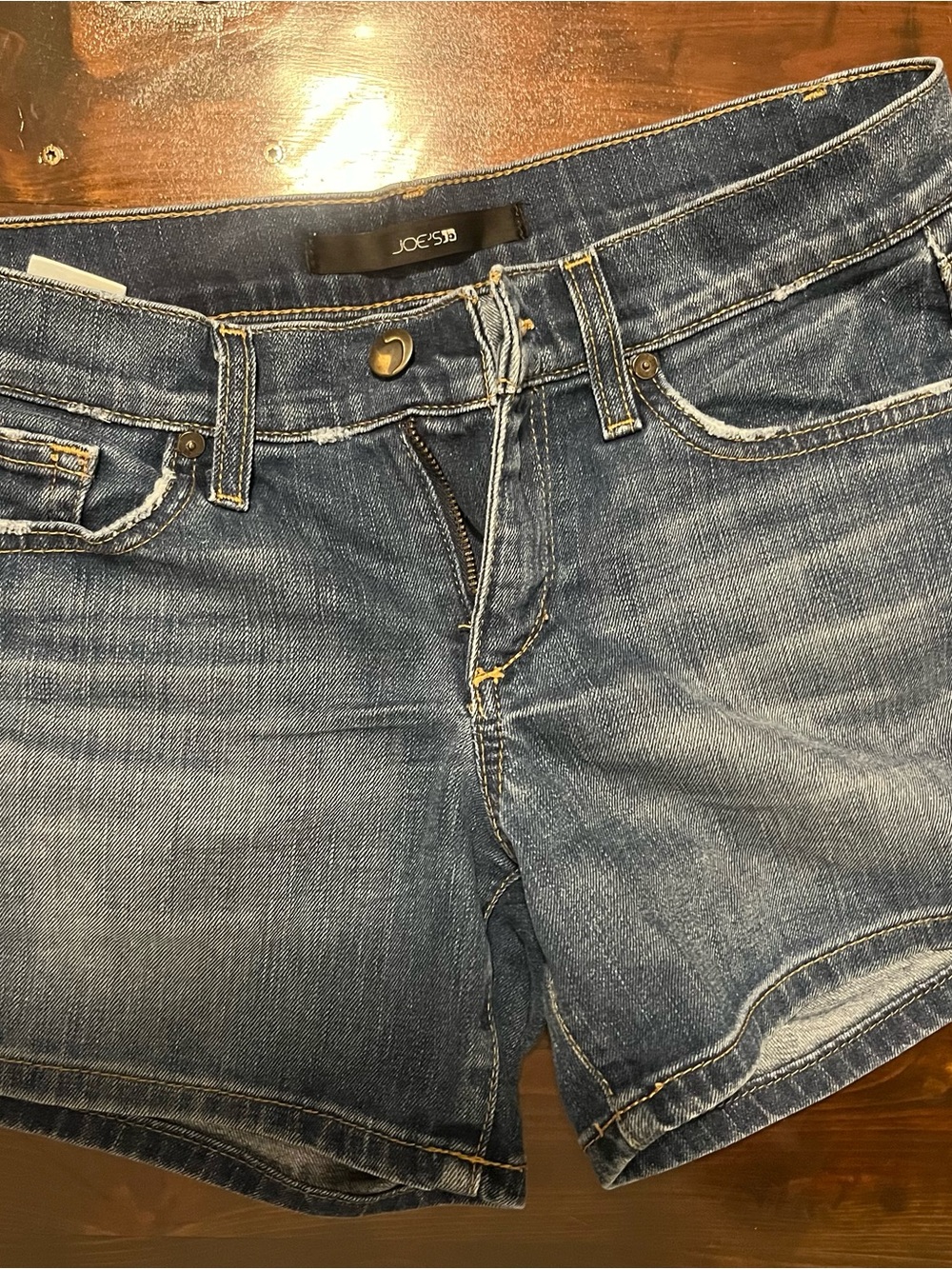 Joe's Jeans Women's Blue Denim Shorts W25